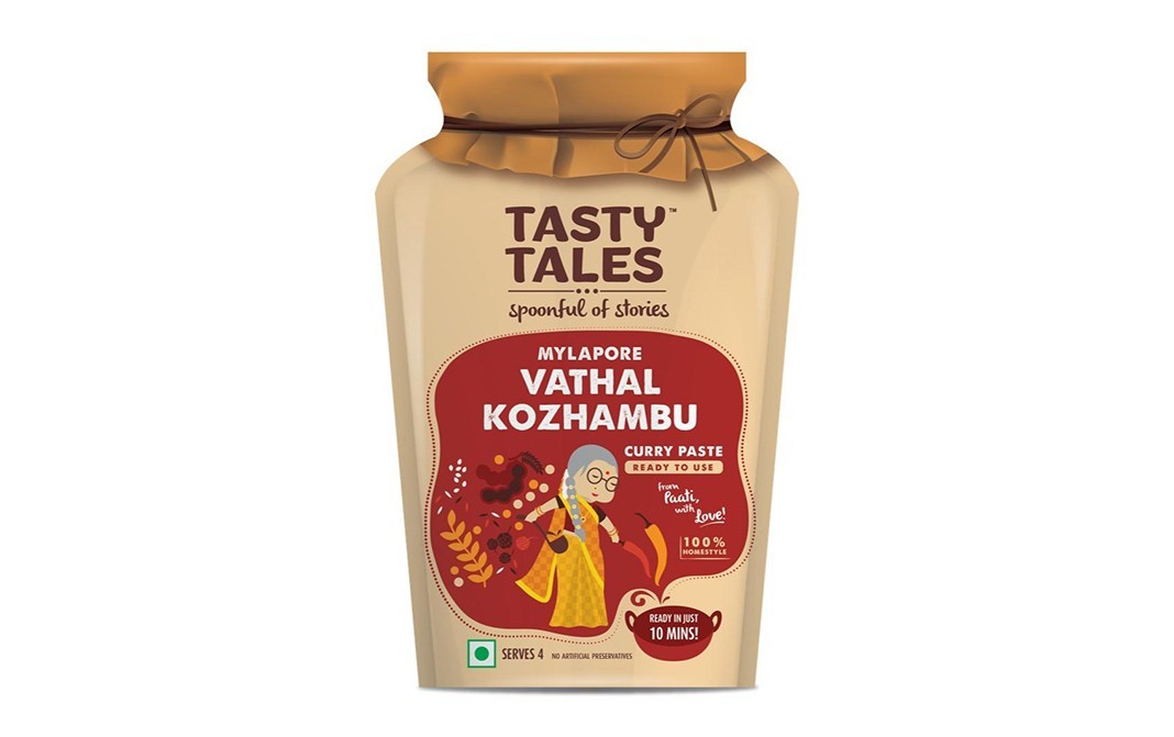 Tasty Tales Mylapore Vathal Kozhambu    Pouch  150 grams